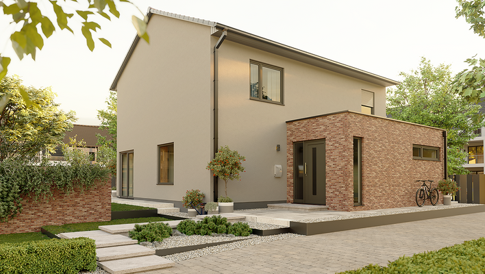 Stadthaus Anbau-Eingang