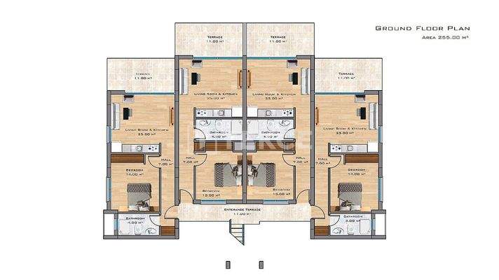 Turnkey Sea-View Apartments for Sale in Girne North Cyprus