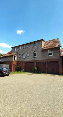 Ansicht Mehrfamilien-Fachwerkhaus