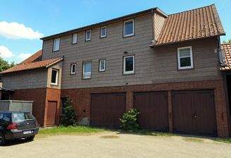 Ansicht Mehrfamilien-Fachwerkhaus