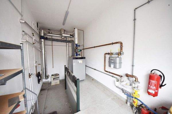 Moderne Gas-Zentralheizung