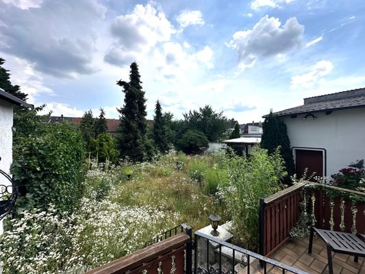 Blick Balkon Wohnung 1