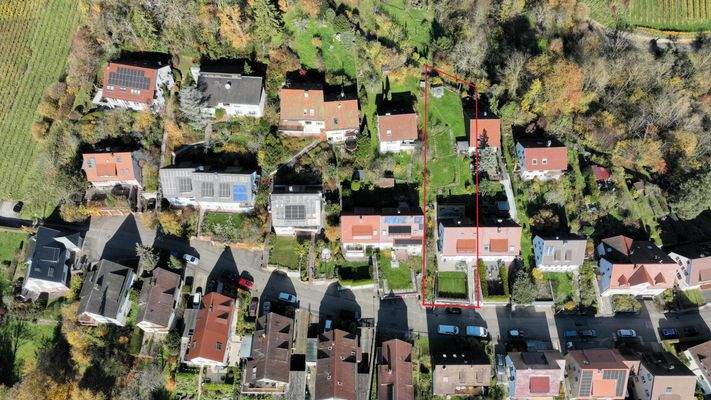 Hausansicht und Garten