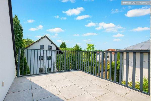 Terrasse - Blick Richtung Meyerbeergasse