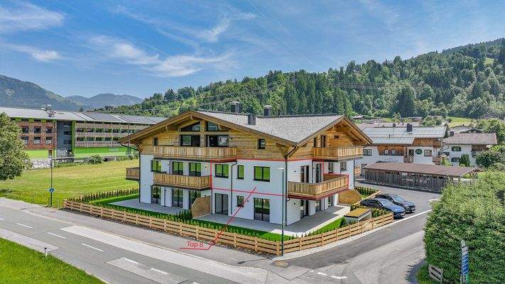KITZIMMO-Neubauprojekt mit 10 exklusiven Wohnungen kaufen - Immobilien St. Johann.