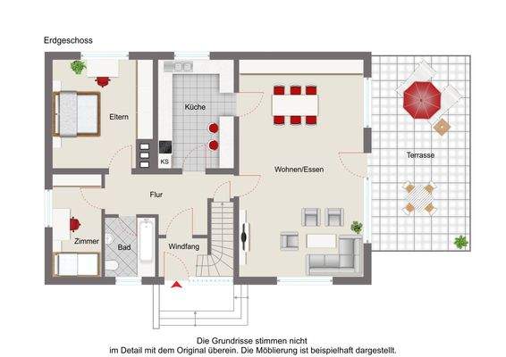 Grundriss Erdgeschoss