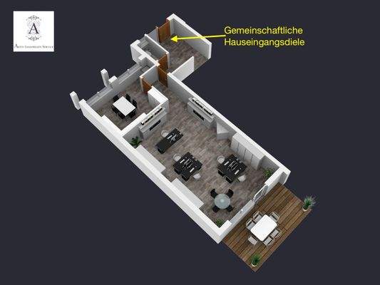 3D-Gewerbefläche Ansicht 2