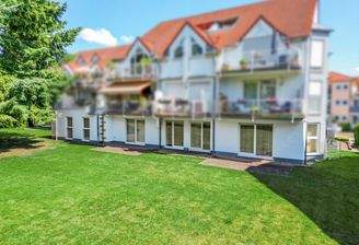 Rückansicht Büroeinheit Erdgeschoss