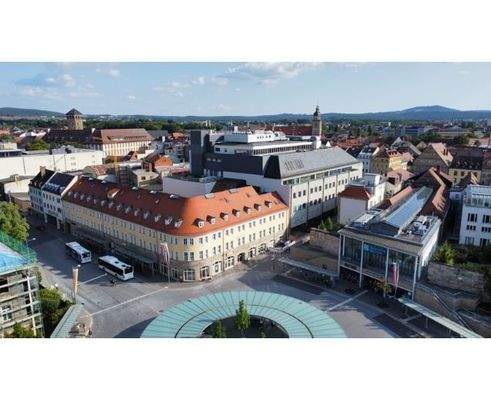 Luftaufnahme ehem. Kaufhaus Loher und Karstadt