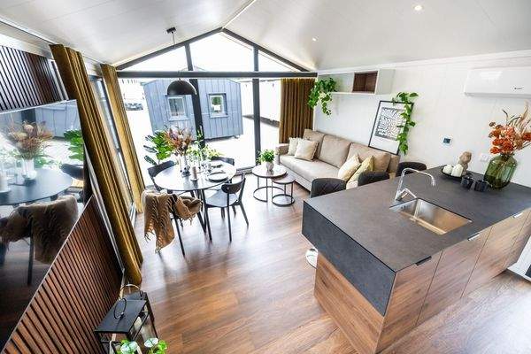 Wohn- / Essbereich mit Küche