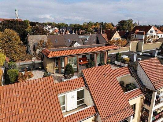 Terrassen 3. und 4. OG Süd