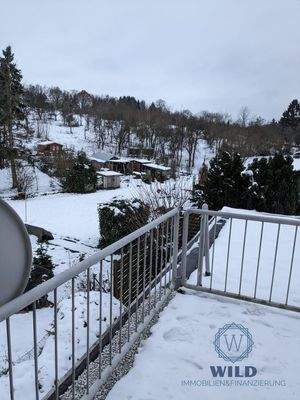 Aussicht-Terasse-Winter