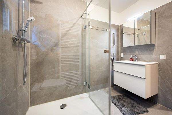 Einlieger: Tageslichtbad mit Dusche