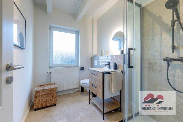 Duschbad im Erdgeschoss