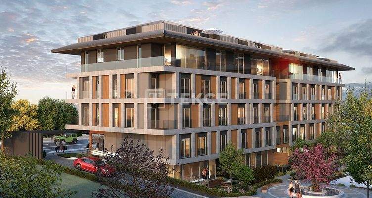 Sea View Flats in Horizontal-Design Project in İstanbul Üsküdar