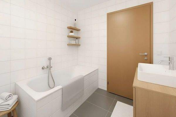 KI-Visualisierung: Badezimmer Obeschoss