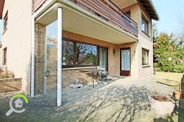 Blick aud die Terrasse