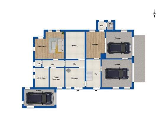 Grundriss - Erdgeschoss