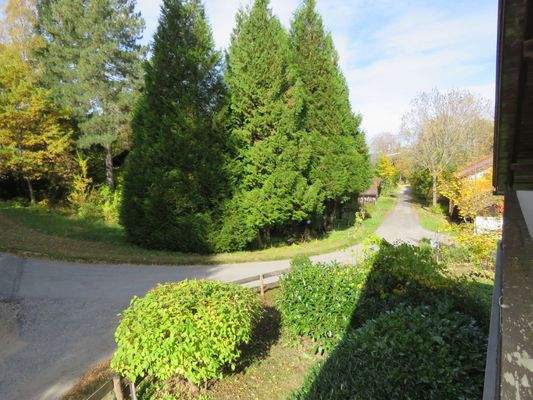 Blick vom Westbalkon 