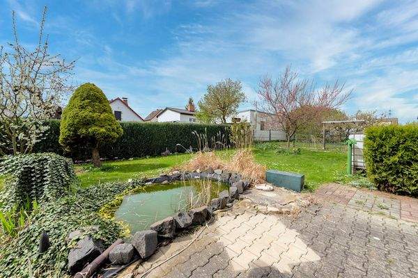 Pflegeleichtes Grundstück