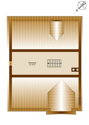 Dachspitz Grundriss