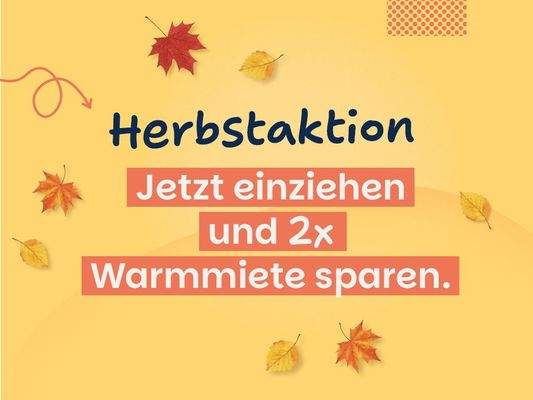 Im Herbst umziehen und 2x Miete sparen