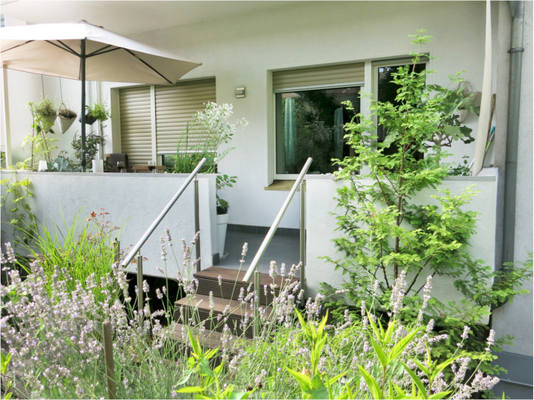 Balkon von hinten