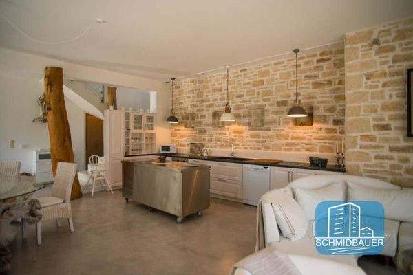 Kreta, Pitsidia: Wunderbare Villa mit Pool und Blick auf die Berge von Psiloritis