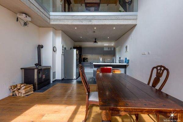 Esszimmer mit Galerie