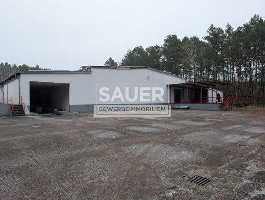 Halle 2 Abschnitt 2B, Andienung Stirnseite