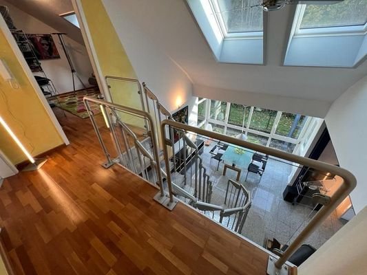 Blick von der Galerie