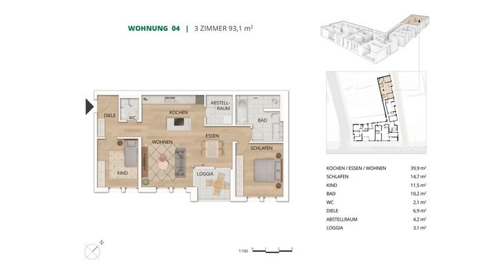 Grundriss Wohnung 04