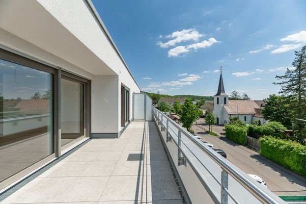 Terrasse mit Aussicht