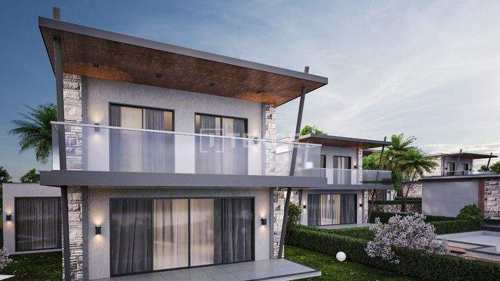 Detached Villas with Pools and Gardens in Konacık Bodrum
