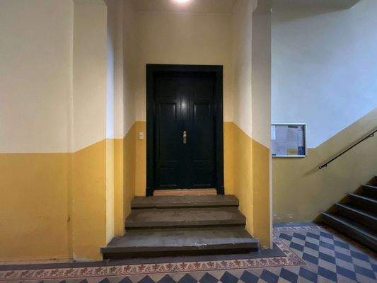 Die Wohnungstür EG