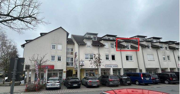 Frontansicht Strasse ( Norden )