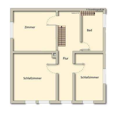 Haus 2 / Obergeschoss