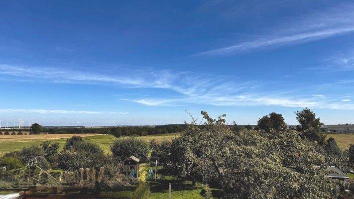 Fernblick vom Obergeschoss
