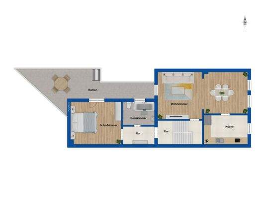 Grundriss Erdgeschoss