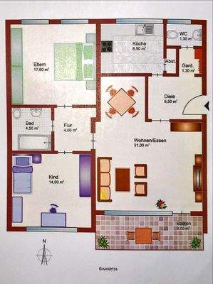 grundriss bismarckstr.89 - farbe