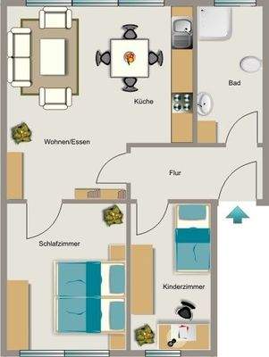 Grundriss (exemplarisch)