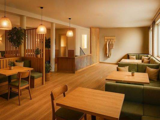 Auch ein Gastronomiebetrieb wäre denkbar. // KI generiert