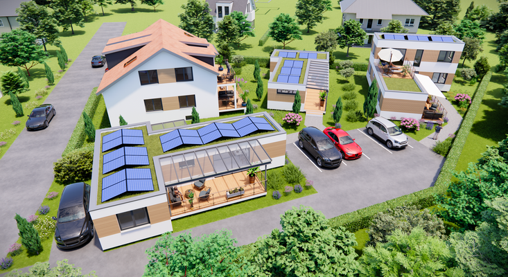 Cube-Siedlung Ernsgaden