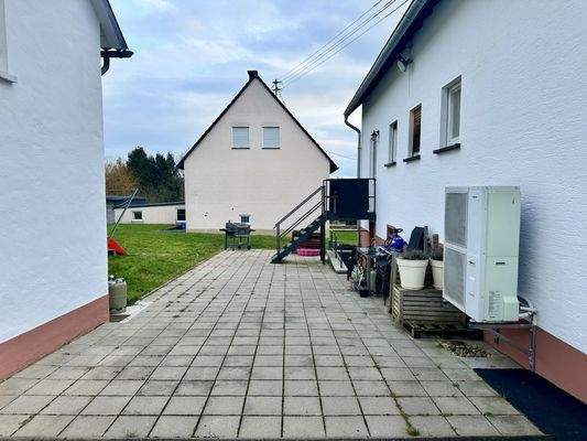 Terassenansicht Hinterhof