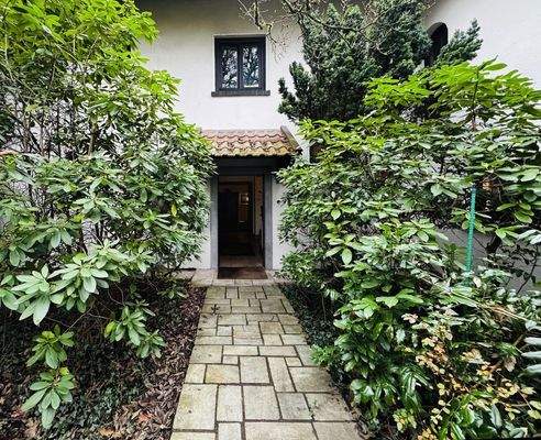 Einer der Eingänge ins Haus