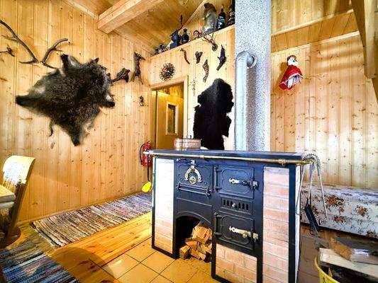 ... das Herzstück, "der Holzherd"