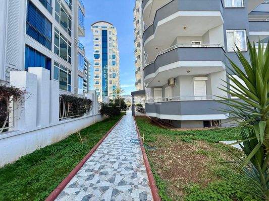 Fully Furnished Flat 530 Meters from the Beach in Alanya Antalya