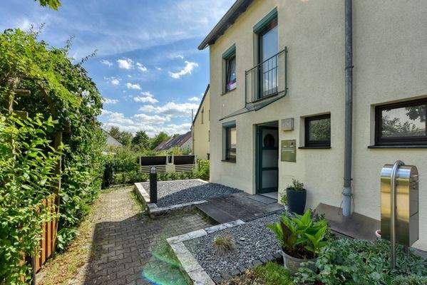 Hauseingang von Norden