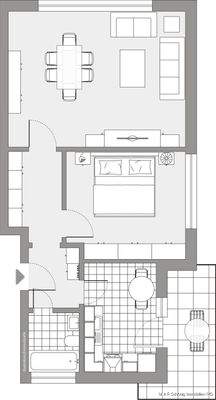 I. Obergeschoß rechts