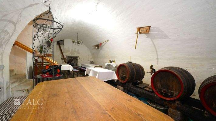 ... für Verkostungen oder Feiern